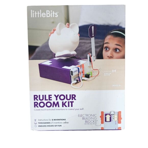 littleBits Rule Your Room Kit STEM/STEAM Interactive Invention Toy New In Box - Picture 1 of 8